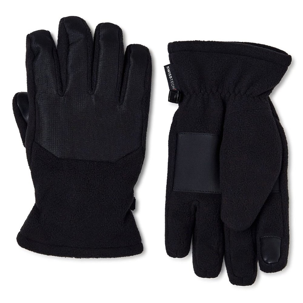 Swiss Tech Men's Fleece Gloves L/XL
